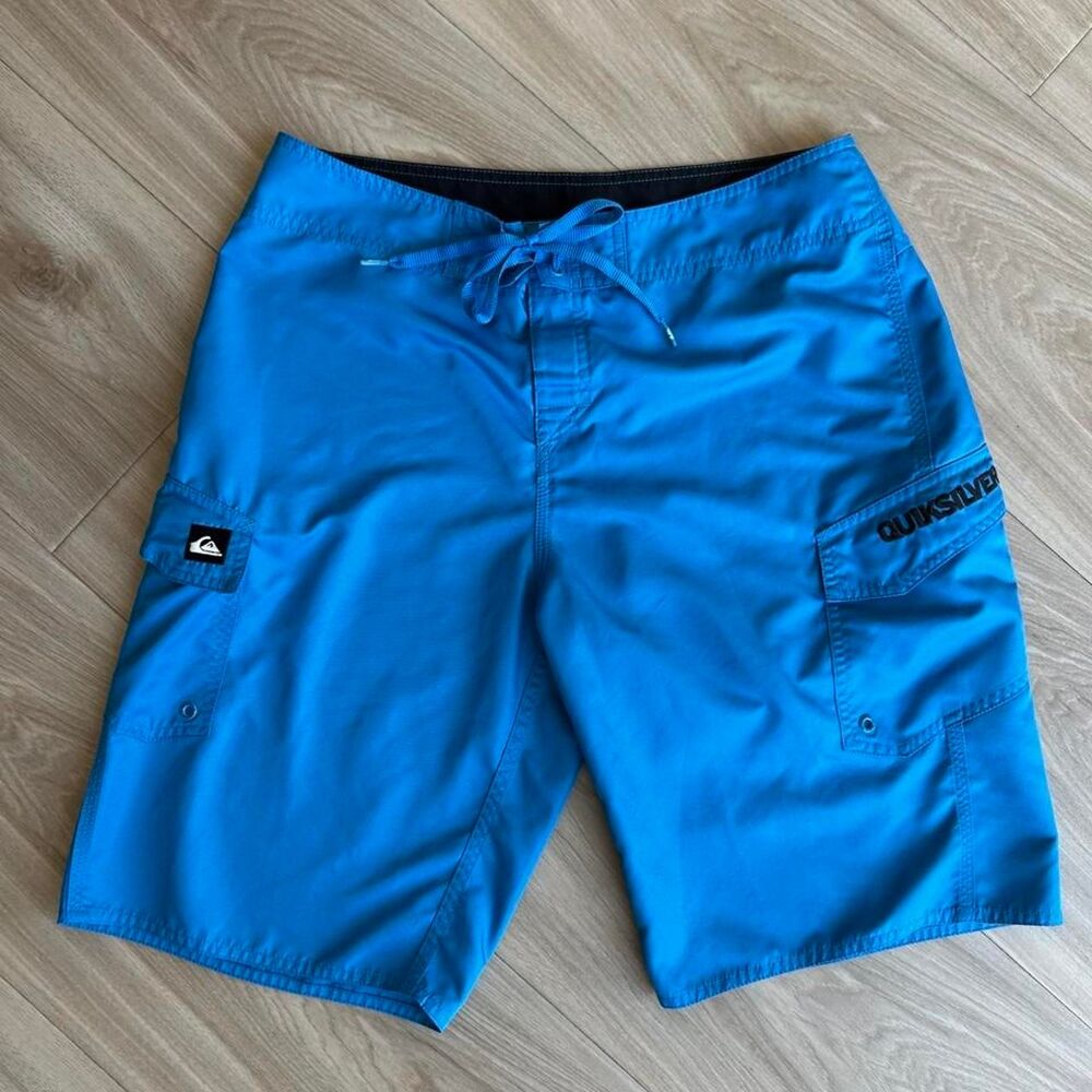 Quiksilver Men's Blue Swim Smmer Shorts